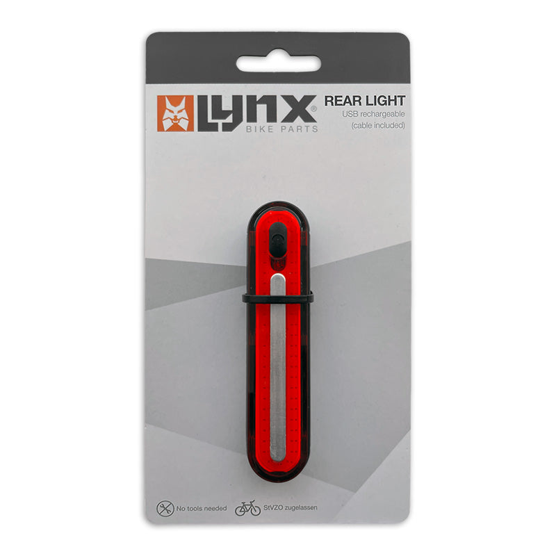 Hintere Licht USB -Kapsel XL