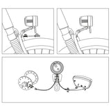 Scheinwerfer Dynamo Max+ Sensor 100 Lux - afbeelding 2