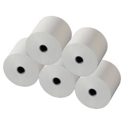Zählrollen Niceday Hellgrau, 55 g/m², 5 Rollen