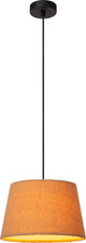 Lucide Woolly - Hängelampe - ø 28 cm - 1xe27 - Ockergelb