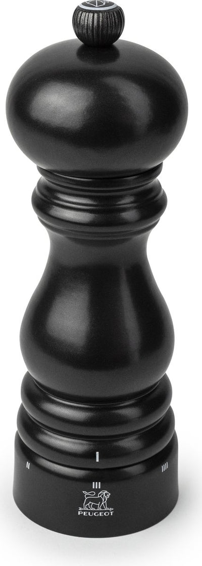 Peugeot Paris Salzmühle 18 cm – Satinschwarz – u'select – Zirlion-Mahlwerk