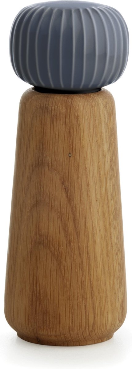 Kähler Design Hammershøi Salz- oder Pfeffermühle – Höhe 17,5 cm – Anthrazit