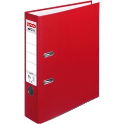 Abi-Ordner Maxfile Protect Herlitz A4 80 mm Rücken rot