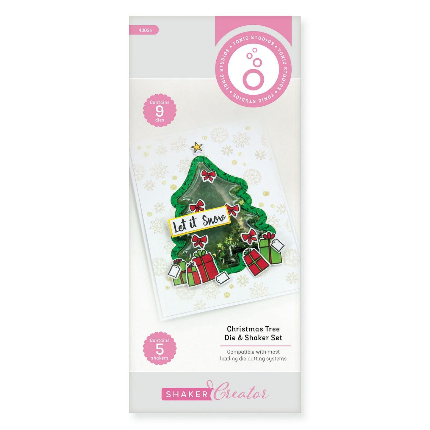 Tonic Studios • Die Shaker-Set Weihnachtsbaum