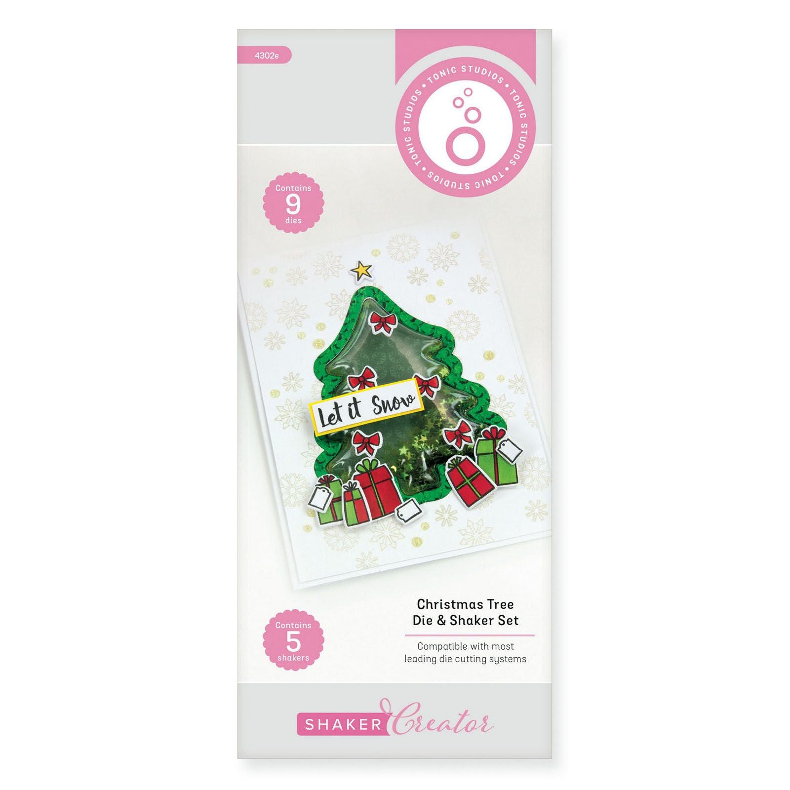 Tonic Studios • Die Shaker-Set Weihnachtsbaum