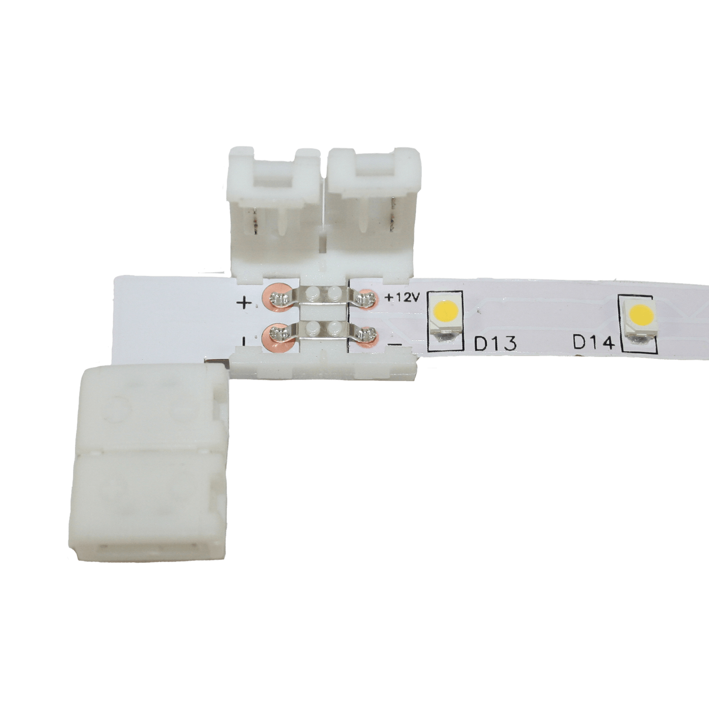 Cingoli-Verbinder für LED-Streifen 8 mm – rechtwinklig (90°)