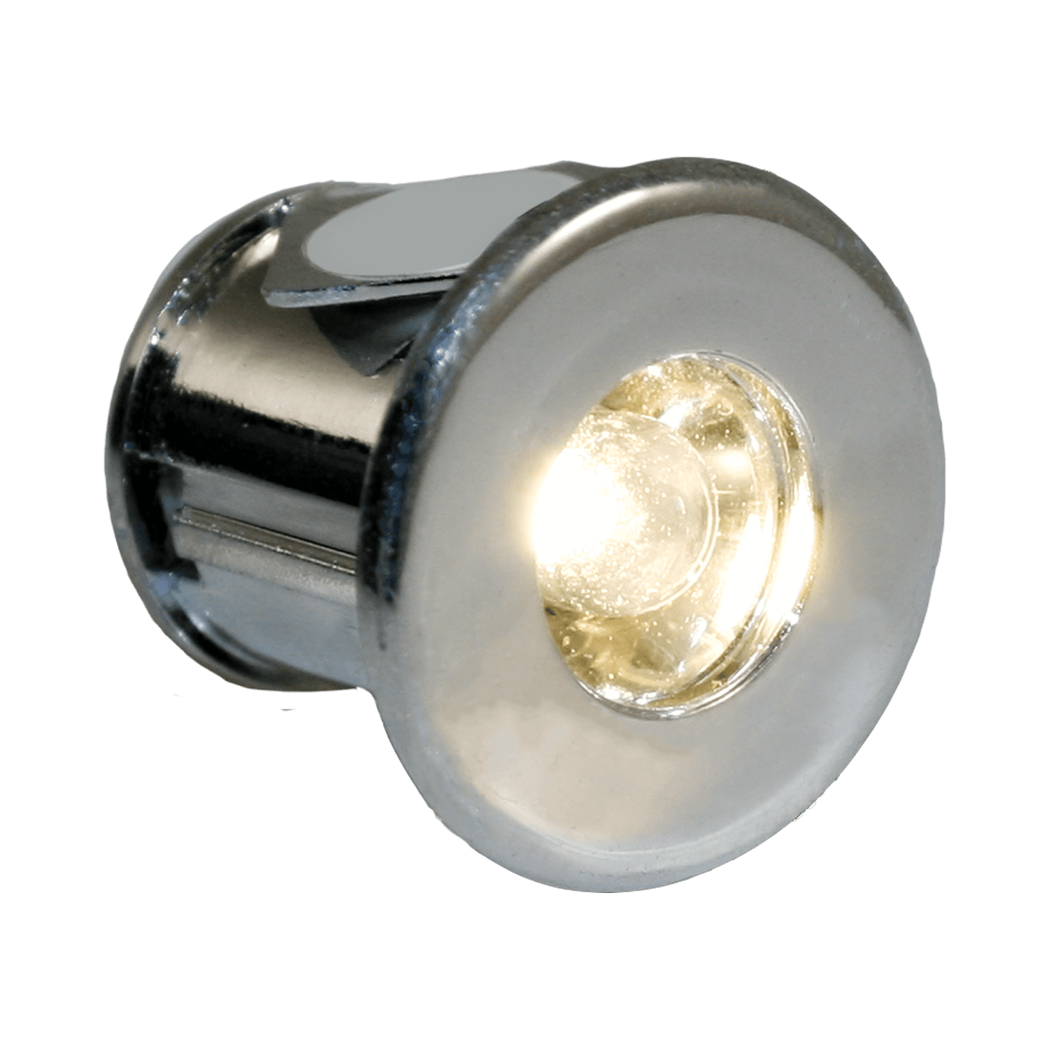 Campio Navigationsleuchte weiße LED – ECE R10 – Chrom – Set mit 2 Stück