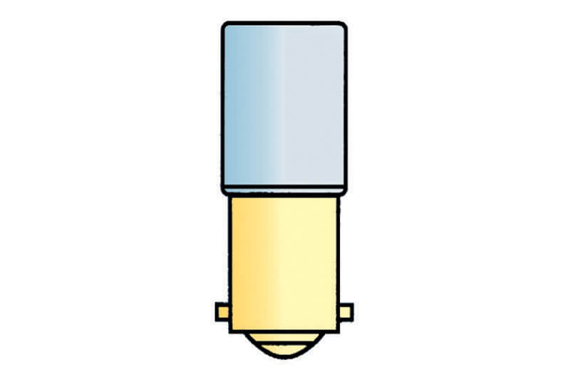 Autolampe BA9S 12 V Halogen – 4 W – verpackt pro 2 Stück