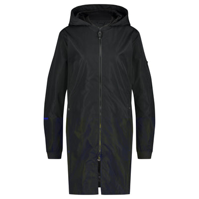 Puch langer Bomber-Regenmantel Urban Outdoor Damen schwarz