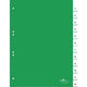 Tabs langlebig 6210 PVC A4 230 x 297 mm 1-12 12 Tabs grün