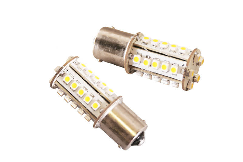 Autolampe ba15s LED 12V warmweiß - 150 Lumen