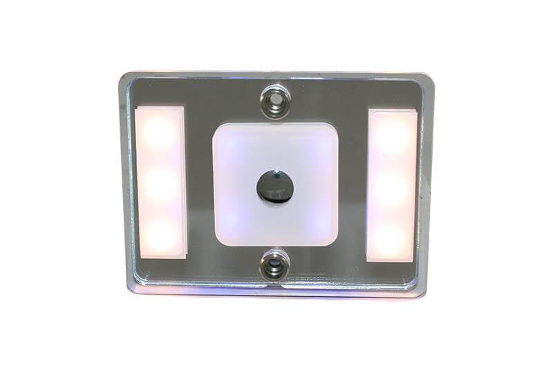 Almond LED Wand- und Deckenleuchte 11-15V mit Normal- und Nachtlicht