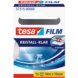 Klebeband tesafilm glasklar 15 mm x 10 m