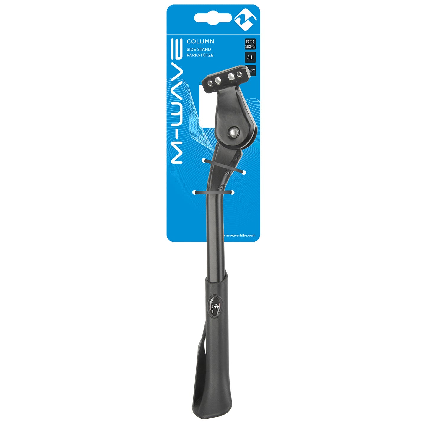 M-Wave Standard-Säule E2 alu. 24-29 Zoll einstellbar schwarz