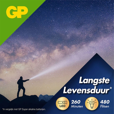 GP Ultra Plus Alkalibatterien AAA 4PK