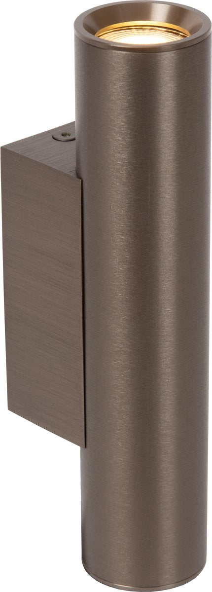 Lucide dupla - Wandspot-Wandleuchte - 2xGU10 (MR11) - Kaffee