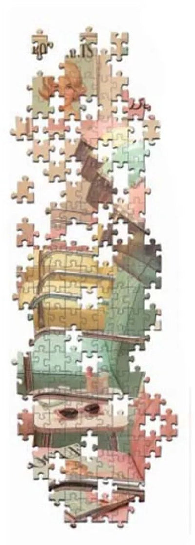 Educa Retro-Glamour-Wohnzimmerpuzzle 1000 Teile mehrfarbig für Kinder