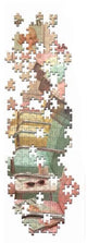 Educa Retro-Glamour-Wohnzimmerpuzzle 1000 Teile mehrfarbig für Kinder