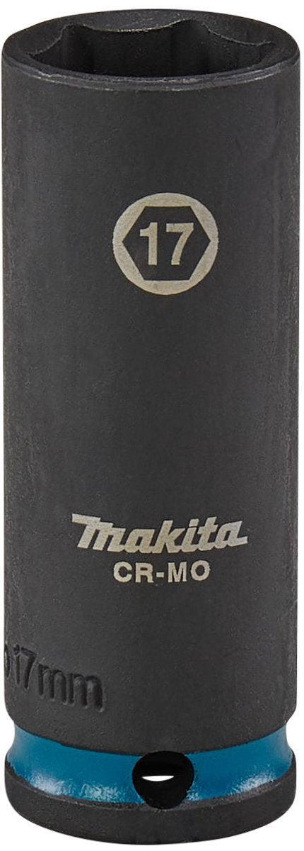 Imp-Makita-Schlagschrauber-Stecknuss Act schwarz, 3 8 17 mm lang – E-16346