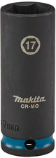 Imp-Makita-Schlagschrauber-Stecknuss Act schwarz, 3 8 17 mm lang – E-16346