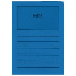 Sortiermappe ELCO A4 blau 100 Stück