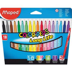 Filzstift Maped Color'peps Medium 18 sortiert