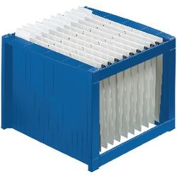 Hängeregisterhalter helitblau A4