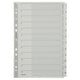 Tabs Leitz Grau 1 bis 12 A4 160g m² Karton