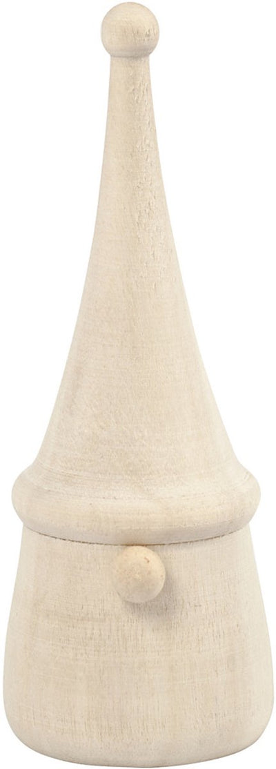 Creativ Company Skandinavischer Weihnachtszwerg, H: 8 cm, T 3 cm, 1 Stück