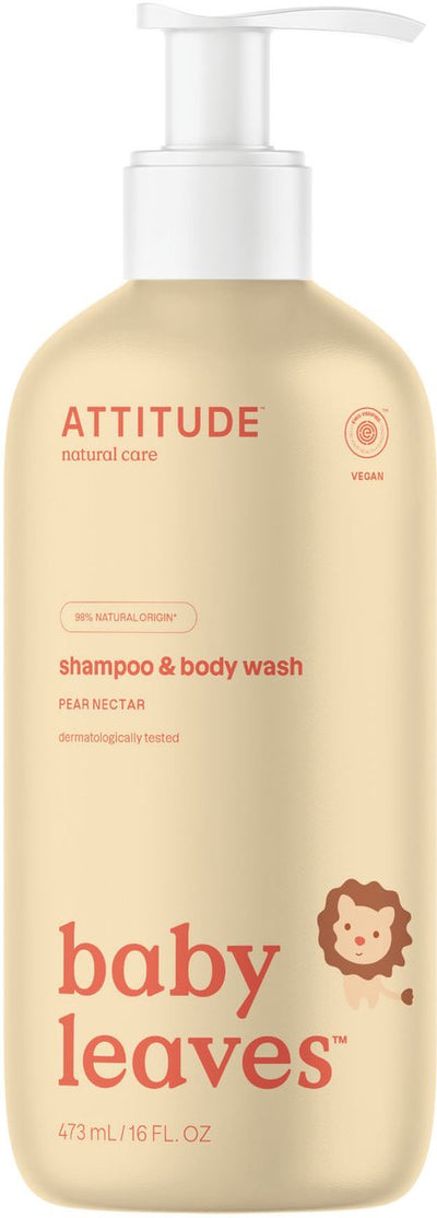Attitude 2 in1 ShampooDuschgel Baby