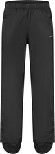 Rogelli Houston Fahrrad-Regenhose Herren – wasserdicht – mit Schuhschutz – Schwarz – Größe XL