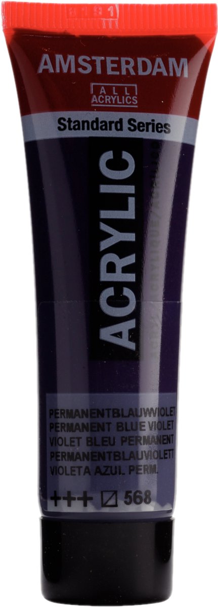 Royal Taals Acrylfarbe – 568 permanentes Blauviolett – Amsterdam – 20 ml