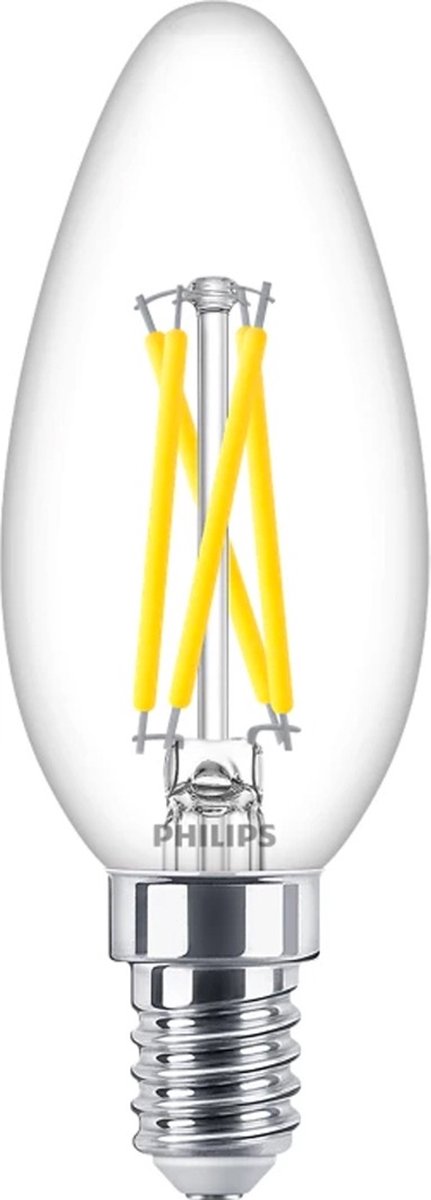 Philips LED Philips Master LED E14 Kerzenfaden klar 2,5W 340lm - 922-927 dimmen bis warm | beste Farbwiedergabe - dimmbar - ersetzt 25W