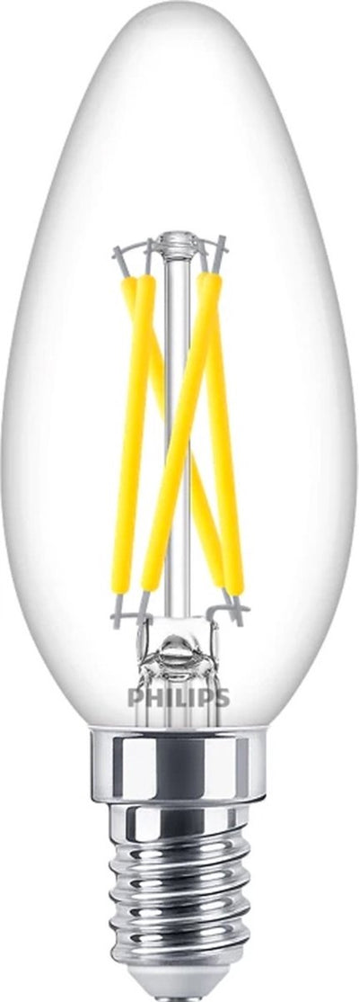 Philips LED Philips Master LED E14 Kerzenfaden klar 2,5W 340lm - 922-927 dimmen bis warm | beste Farbwiedergabe - dimmbar - ersetzt 25W