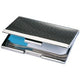 Visitenkartenhalter Sigel VZ130 91x56mm chrom 20 Karten