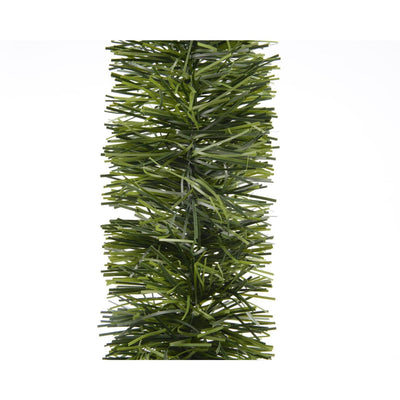 Decoris Weihnachtsbaumgirlande Lametta grün ã˜7x270cm