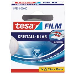 Klebeband tesafilm glasklar 19 mm x 33 m