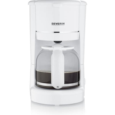 Severin Kaffeemaschine 10-Tassen weiß