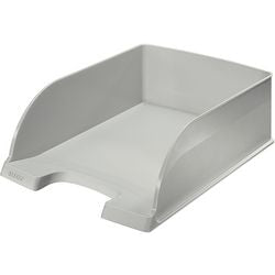 Leitz Plus Briefablage Jumbo Grau A4 Polystyrol