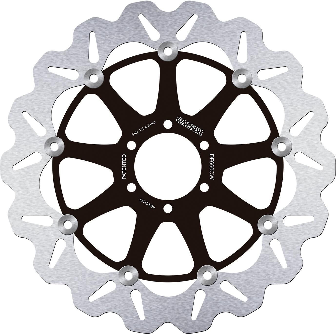 Galfer Golf Bremsscheibe DF660 Rotor Bremsscheiben schwimmen