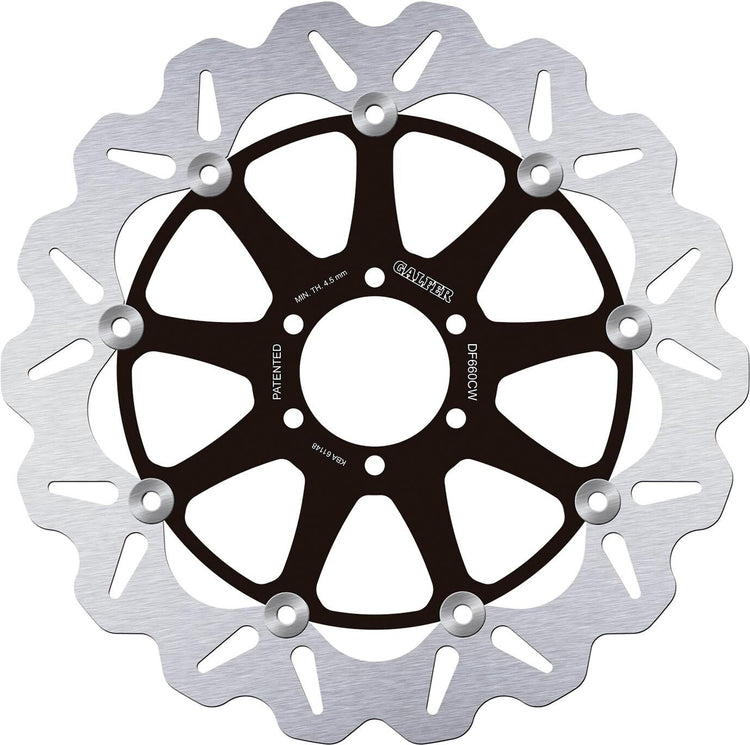Galfer Golf Bremsscheibe DF660 Rotor Bremsscheiben schwimmen