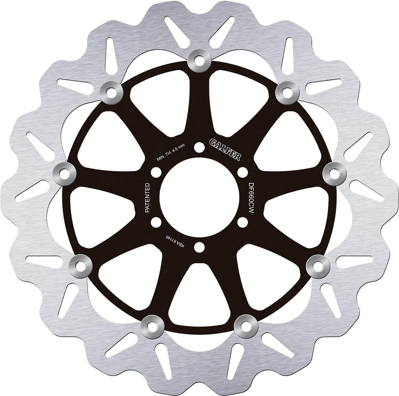 Galfer Golf Bremsscheibe DF660 Rotor Bremsscheiben schwimmen