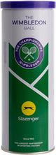 Slazenger S TB Wimbledon 3tin Unisex-Tennisbälle – Gelb