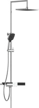 Schütte Schütte Regendusch -Set Blueperl Chrom -gelenkt