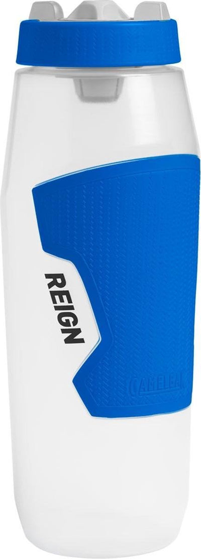 Camelbak Reign – 1 l – Wasserflasche – Verschluss (3 Positionen) – auslaufsicher – leicht zu drücken – Duschmodus – BPA-freie Sportflasche – Blau