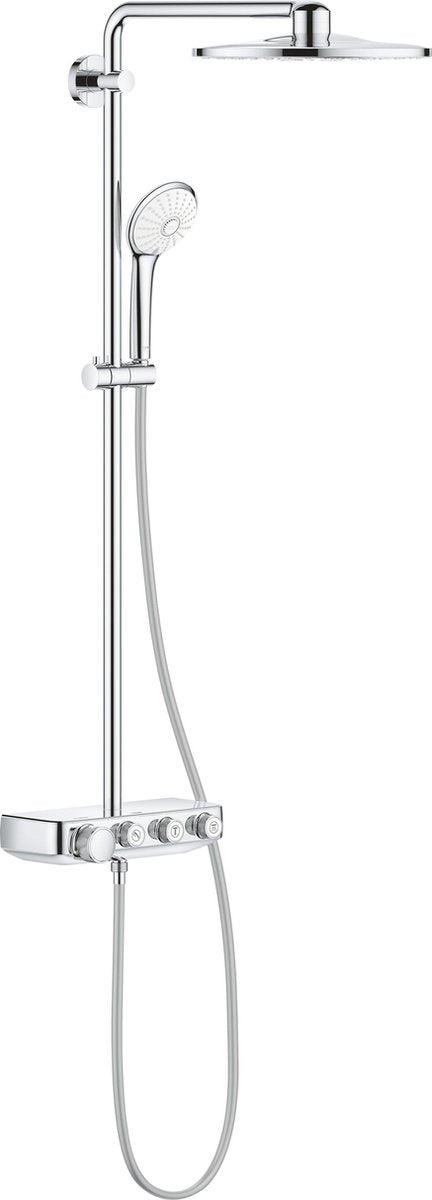 Grohe Euphoria SmartControl 310 Duo Regenbrause – ø 36 cm – inklusive Thermostatarmatur und Ablage – mit Cool-Touch-Technologie – Chrom