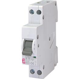 Eti Installationsautomat B10 6ka 1p+n