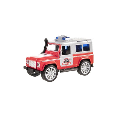 Jeep-Feuerwehrauto 17cm
