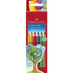 Buntstifte Jumbo Grip Faber Castell 110906 Farbsortiment 6 Stück