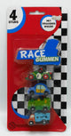 Van der Doelen 4 Gummen in Form eines Autos